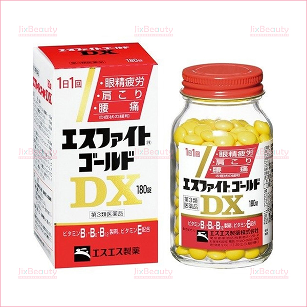 Viên uống bổ sung Vitamin EsFight Gold DX nội địa Nhật Bản hộp 270 viên