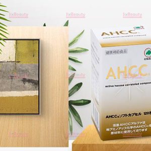 Viên uống hỗ trợ điều trị ung thư AHCC Katsuri nội địa Nhật Bản chính hãng hộp 120 viên