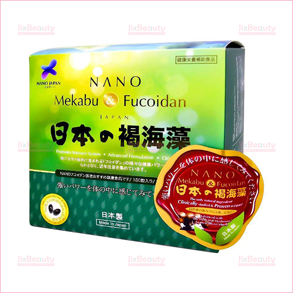 Viên uống hỗ trợ điều trị ung thư Fucoidan Mekabu Nano Japan nội địa Nhật Bản