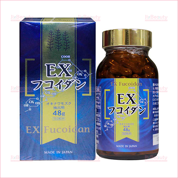 Viên uống hỗ trợ điều trị ung thư Kanehide Bio Fucoidan EX 323mg Nhật Bản hộp 150 viên