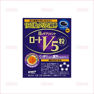 Viên uống thực phẩm chức năng sáng mắt Rohto V5 nội địa Nhật Bản chính hãng
