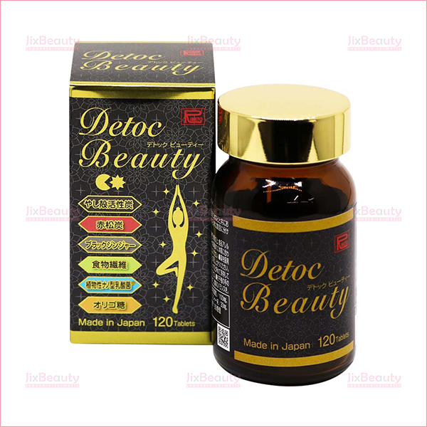 Viên uống thải độc Ribeto Shoji Detoc Beauty nội địa Nhật Bản hộp 120 viên